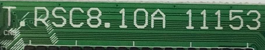 MAIN PARA TV COBY / NUMERO DE PARTE 928-LT32-5610-00R / T.RSC8.10A 11153 / E12110414-0A01858  / E12110414 / PANEL V315B6-P01 / MODELO LEDTV3256 - Imagen 5